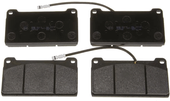 Brake Pad Set, disc brake - GDB5074 TRW