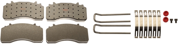 Brake Pad Set, disc brake - GDB5114 TRW