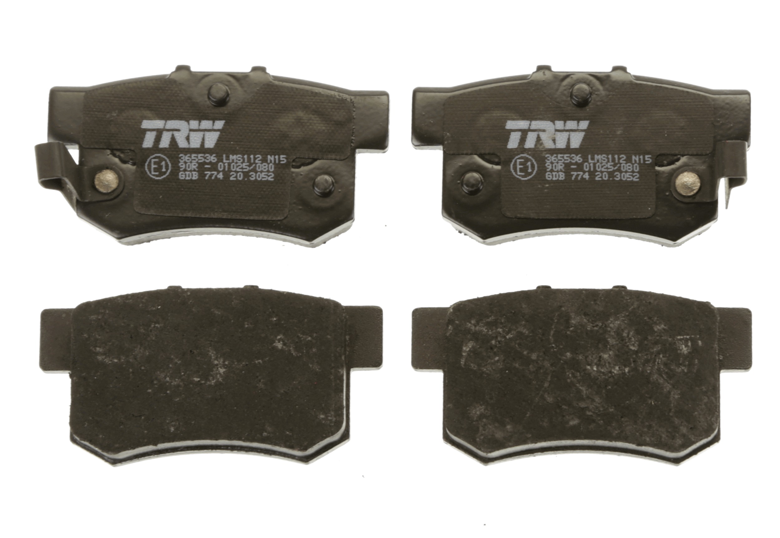 Brake Pad Set, disc brake - GDB774 TRW