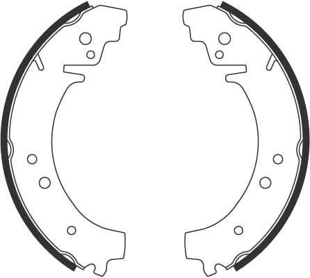 Brake Shoe Set - GS8222 TRW