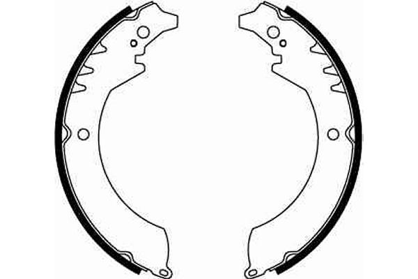 Brake Shoe Set - GS8251 TRW