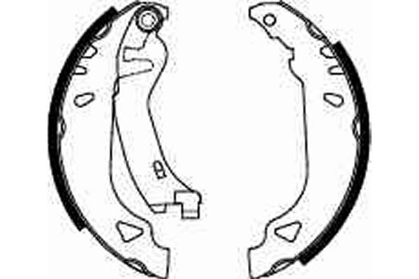 Brake Shoe Set - GS8269 TRW
