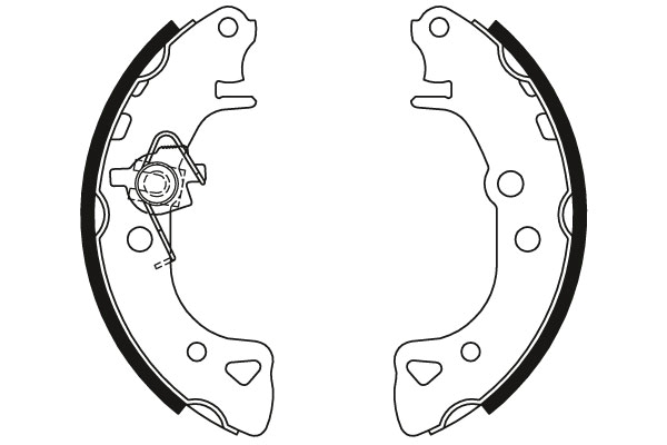 Brake Shoe Set - GS8271 TRW