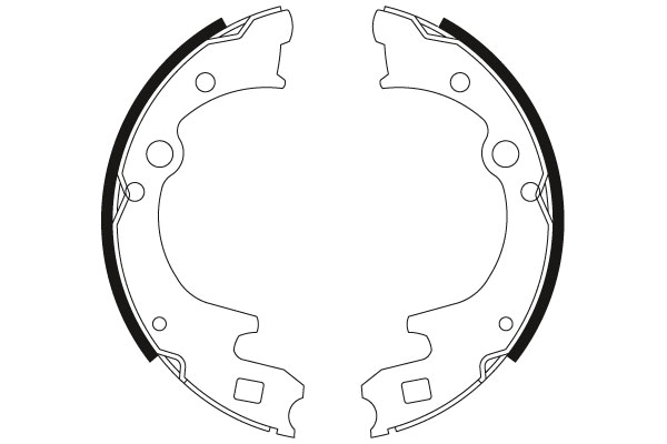 Brake Shoe Set - GS8428 TRW