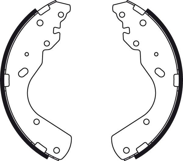 Brake Shoe Set - GS8443 TRW