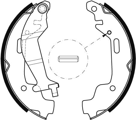 Brake Shoe Set - GS8468 TRW