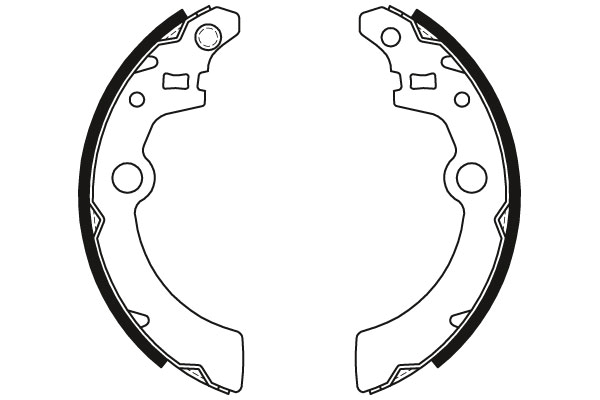 Brake Shoe Set - GS8476 TRW