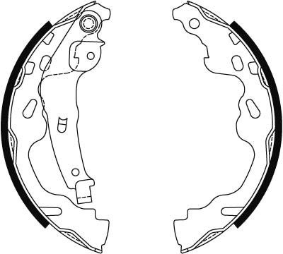 Brake Shoe Set - GS8480 TRW
