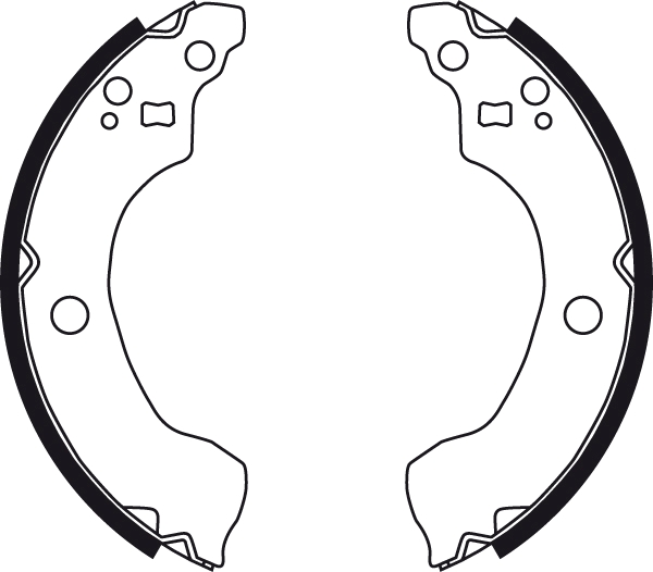 Brake Shoe Set - GS8487 TRW