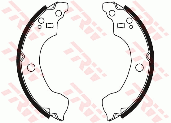 Brake Shoe Set - GS8487 TRW