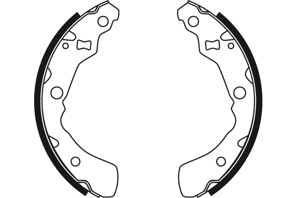 Brake Shoe Set - GS8490 TRW