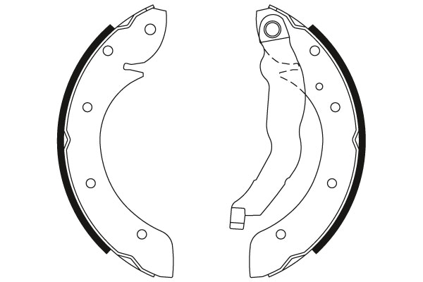 Brake Shoe Set - GS8528 TRW