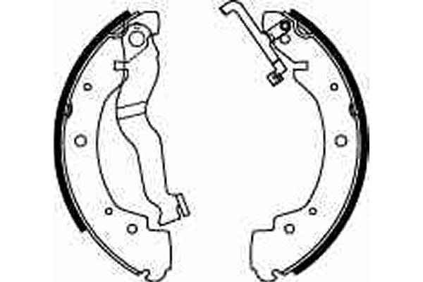 Brake Shoe Set - GS8530 TRW