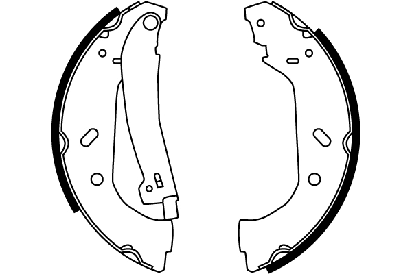 Bremsbackensatz - GS8563 TRW