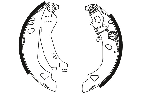 Brake Shoe Set - GS8570 TRW