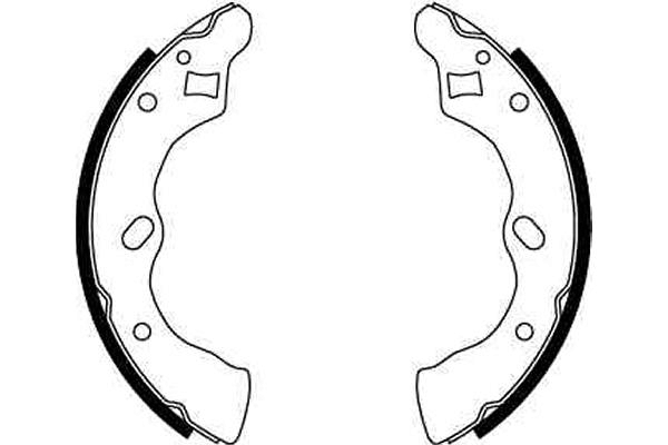 Brake Shoe Set - GS8581 TRW
