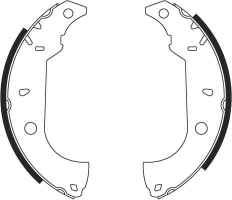 Brake Shoe Set - GS8614 TRW