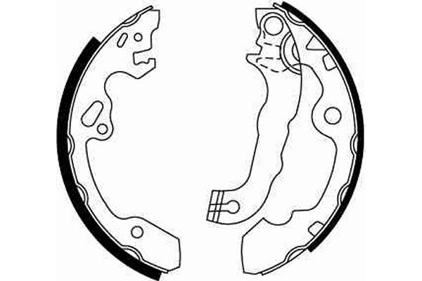 Brake Shoe Set - GS8636 TRW