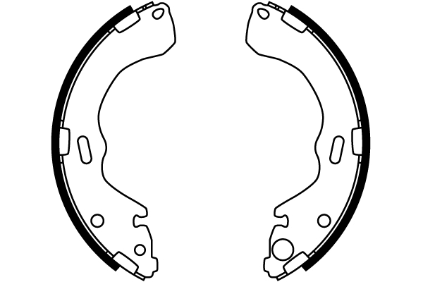 Brake Shoe Set - GS8664 TRW