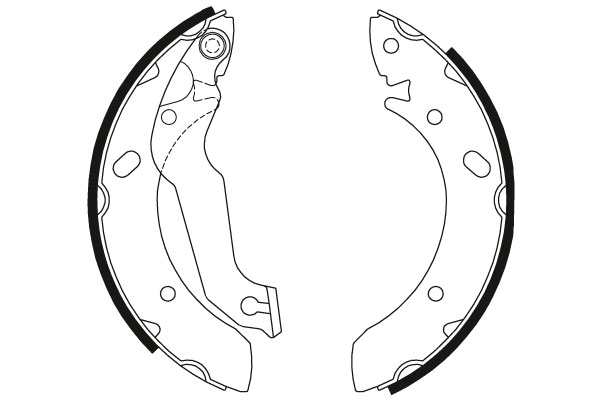 Brake Shoe Set - GS8678 TRW