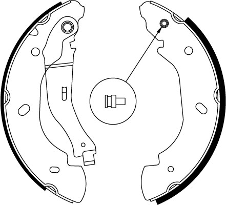 Brake Shoe Set - GS8689 TRW