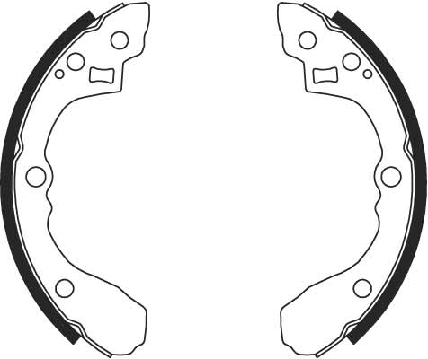 Brake Shoe Set - GS8692 TRW