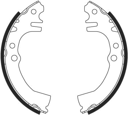 Brake Shoe Set - GS8699 TRW