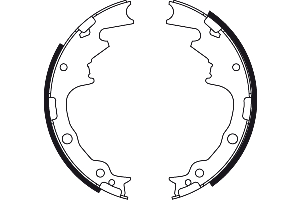 Brake Shoe Set - GS8705 TRW