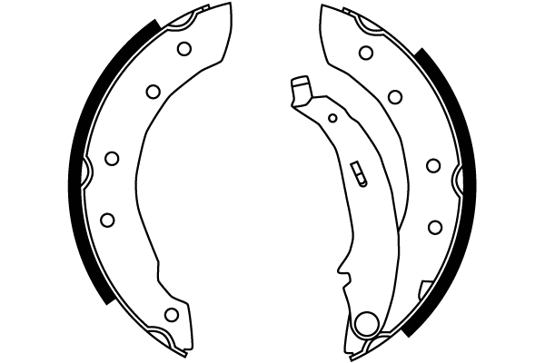Brake Shoe Set - GS8729 TRW