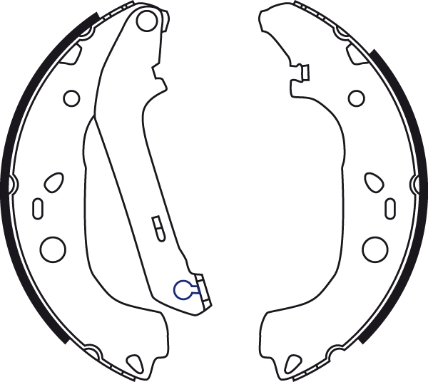 Brake Shoe Set - GS8736 TRW
