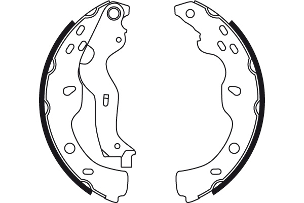 Brake Shoe Set - GS8743 TRW
