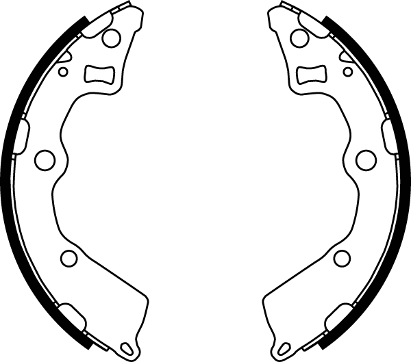 Brake Shoe Set - GS8754 TRW