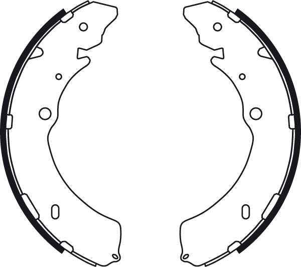 Brake Shoe Set - GS8756 TRW