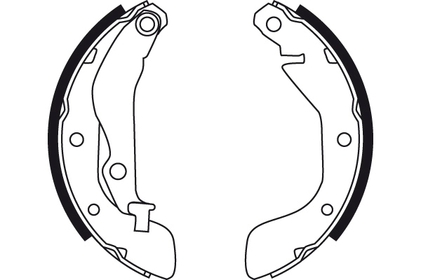 Brake Shoe Set - GS8760 TRW