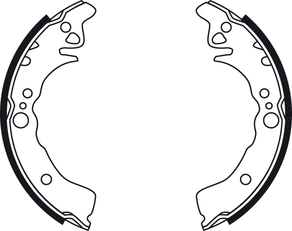 Brake Shoe Set - GS8761 TRW