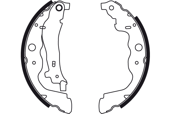 Brake Shoe Set - GS8780 TRW