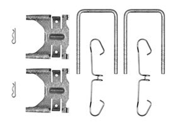 Kit accessori, Pastiglia freno - PFK355 TRW