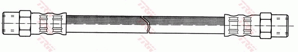 Bremsschlauch - PHA119 TRW