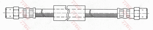 Brake Hose - PHA153 TRW