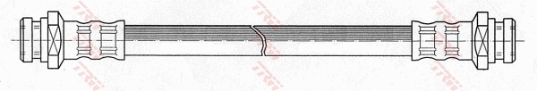 Bremsschlauch - PHA183 TRW
