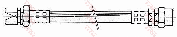 Bremsschlauch - PHA228 TRW