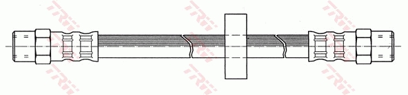 Bremsschlauch - PHA238 TRW