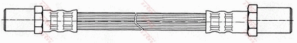 Bremsschlauch - PHA261 TRW