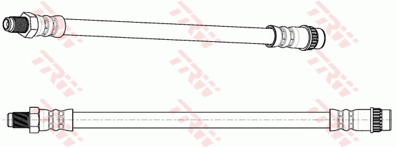 Bremsschlauch - PHA270 TRW