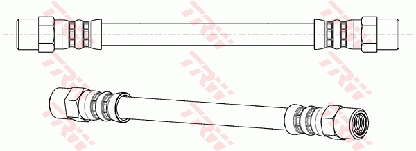 Bremsschlauch - PHA286 TRW