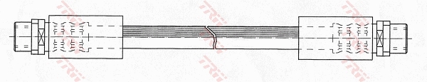 Bremsschlauch - PHA294 TRW