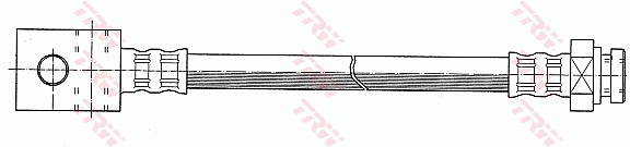 Bremsschlauch - PHA325 TRW