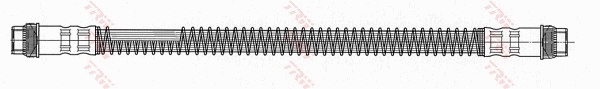 Brake Hose - PHA410 TRW