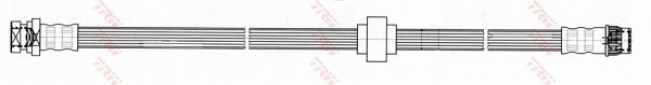 Brake Hose - PHA458 TRW