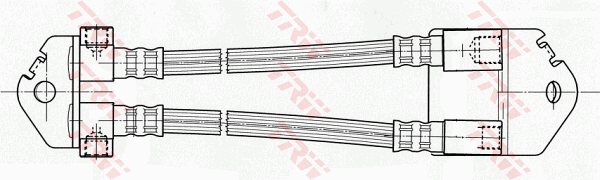 Brake Hose - PHA496 TRW